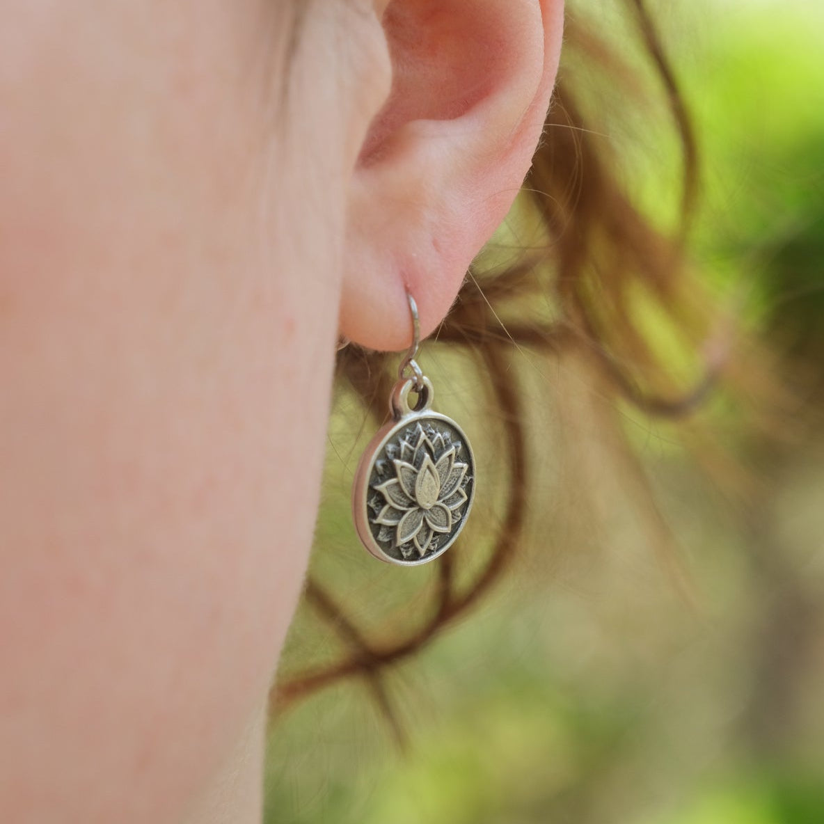 Lotus Earrings