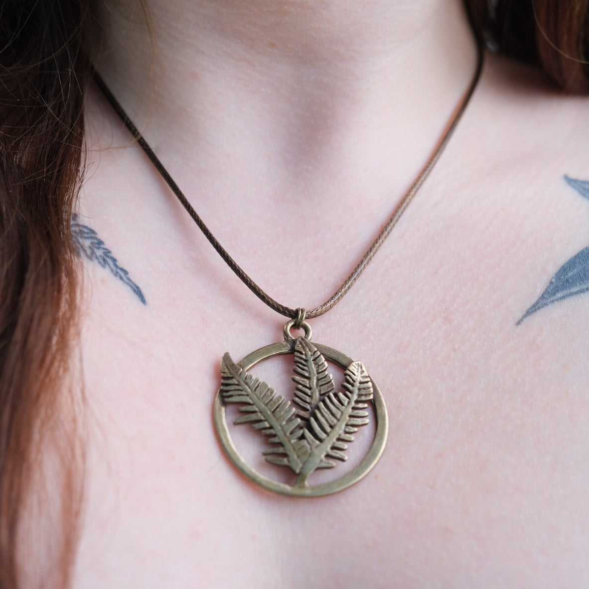 Fern Circle Necklace