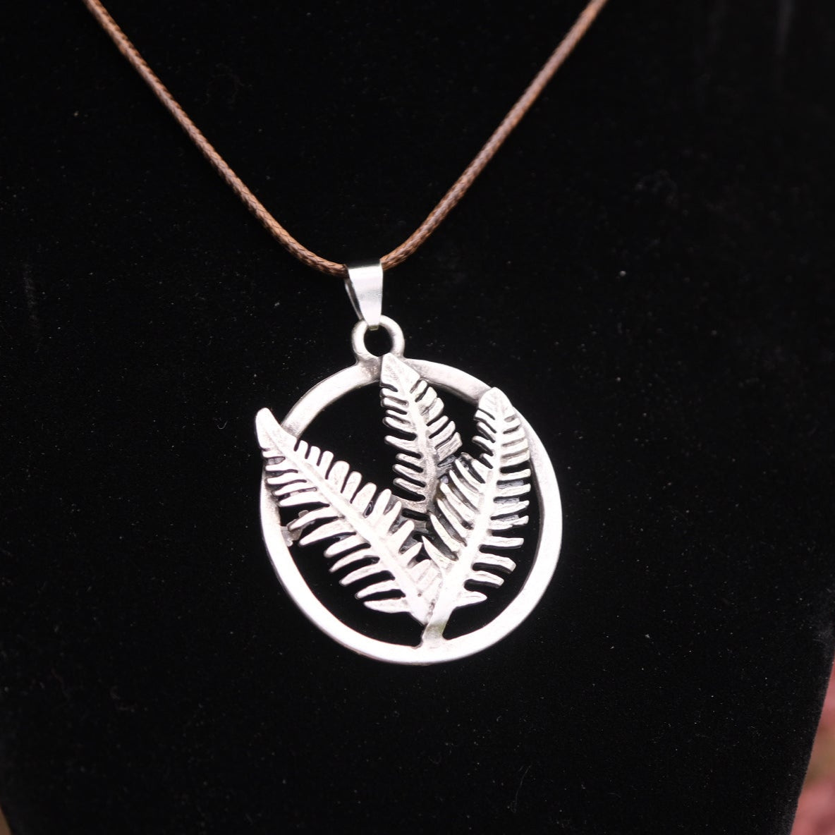Fern Circle Necklace