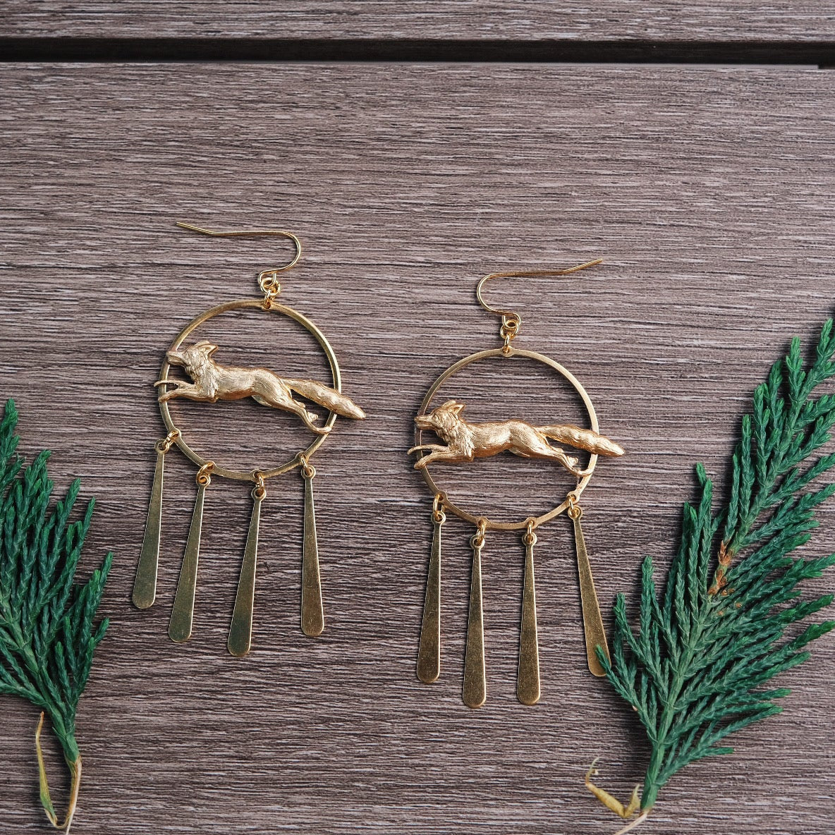 Fox Earrings