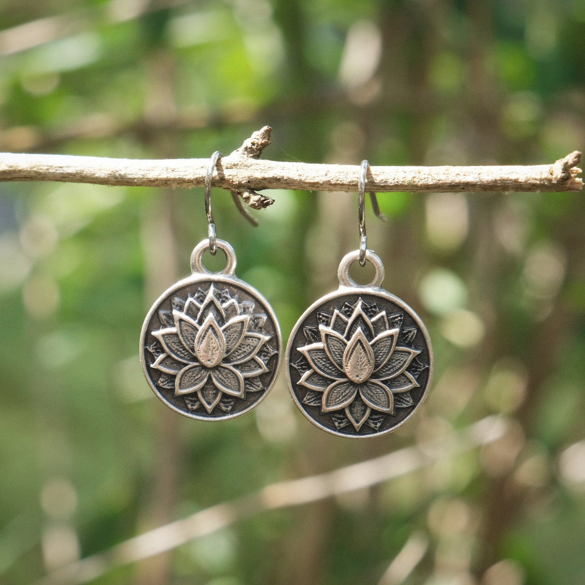 Lotus Earrings
