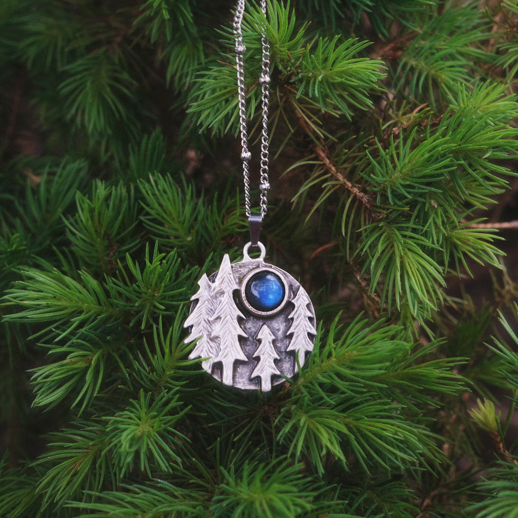 Forest Labradorite Necklace