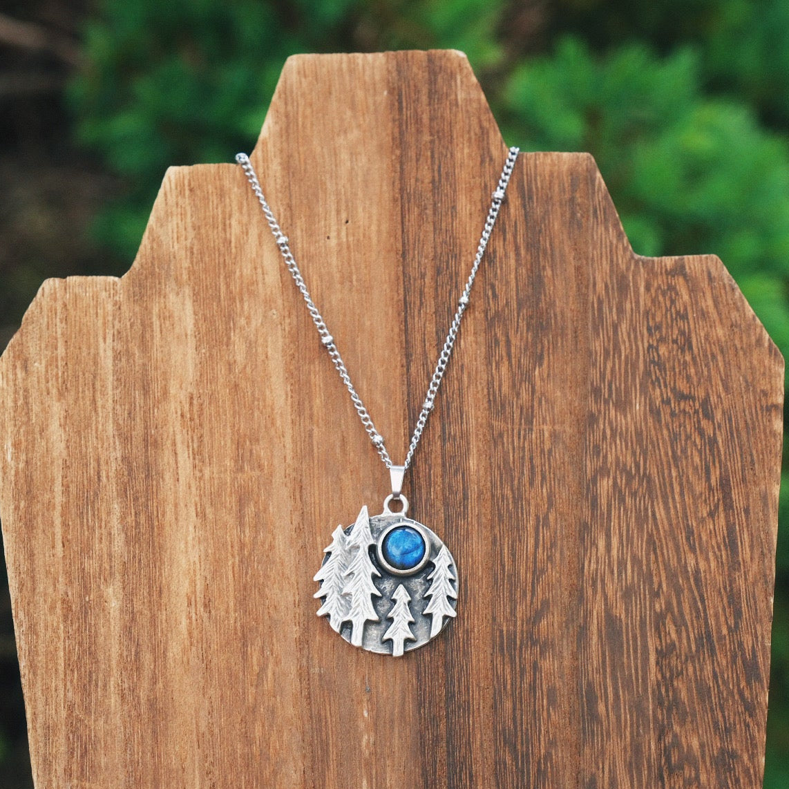 Forest Labradorite Necklace
