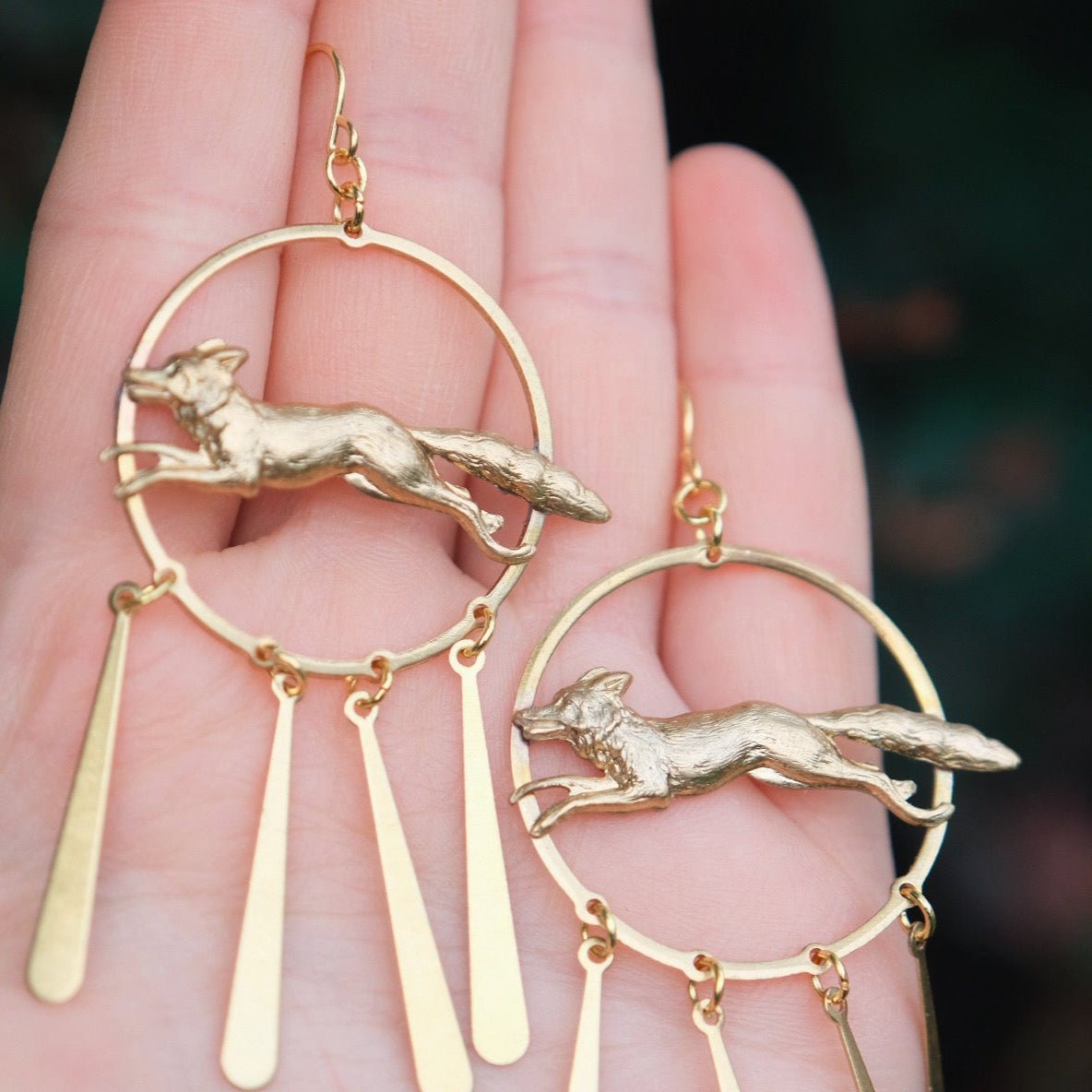Fox Earrings
