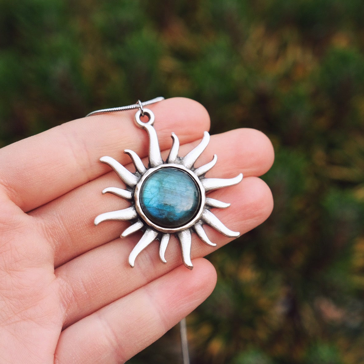 Labradorite Full Sun Necklace