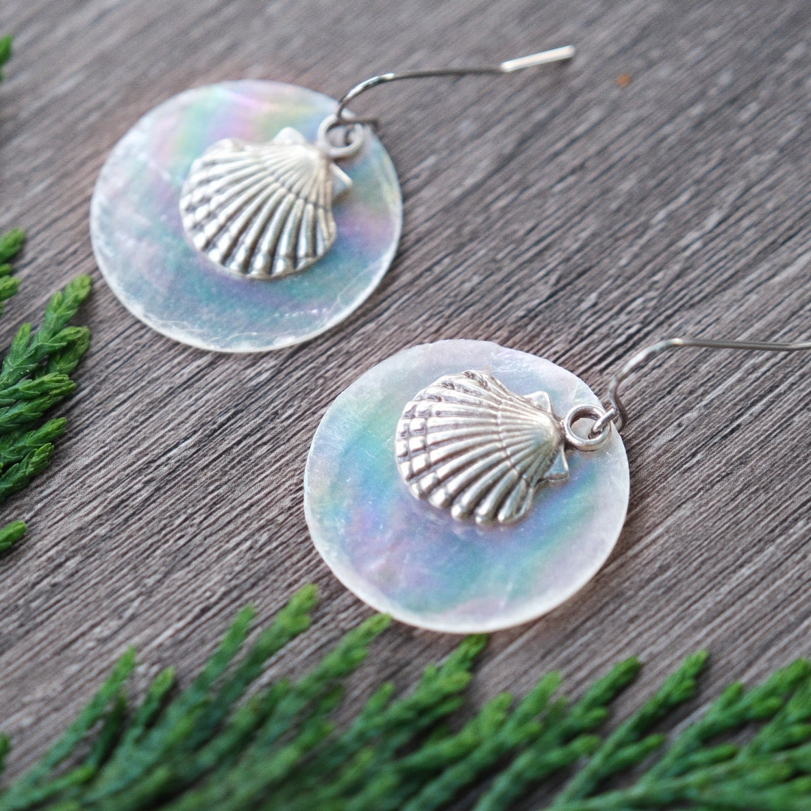 Mermaid Dream Shell Earrings
