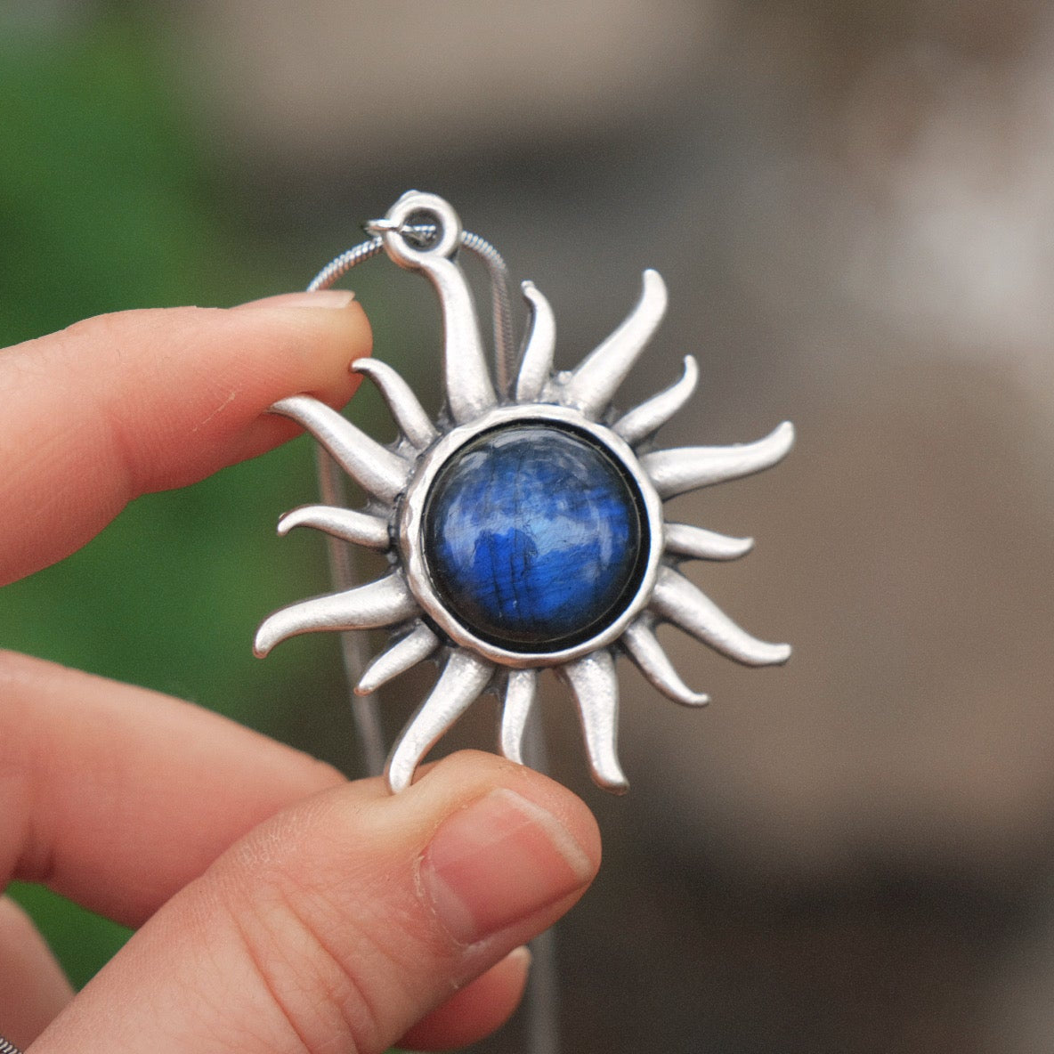 Labradorite Full Sun Necklace