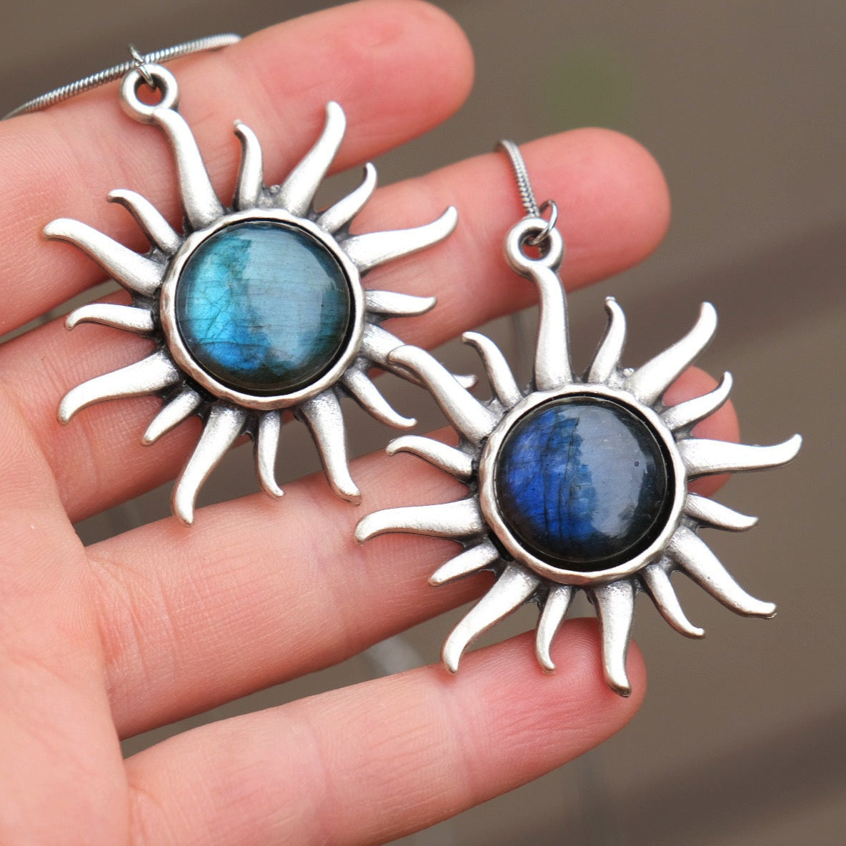 Labradorite Full Sun Necklace
