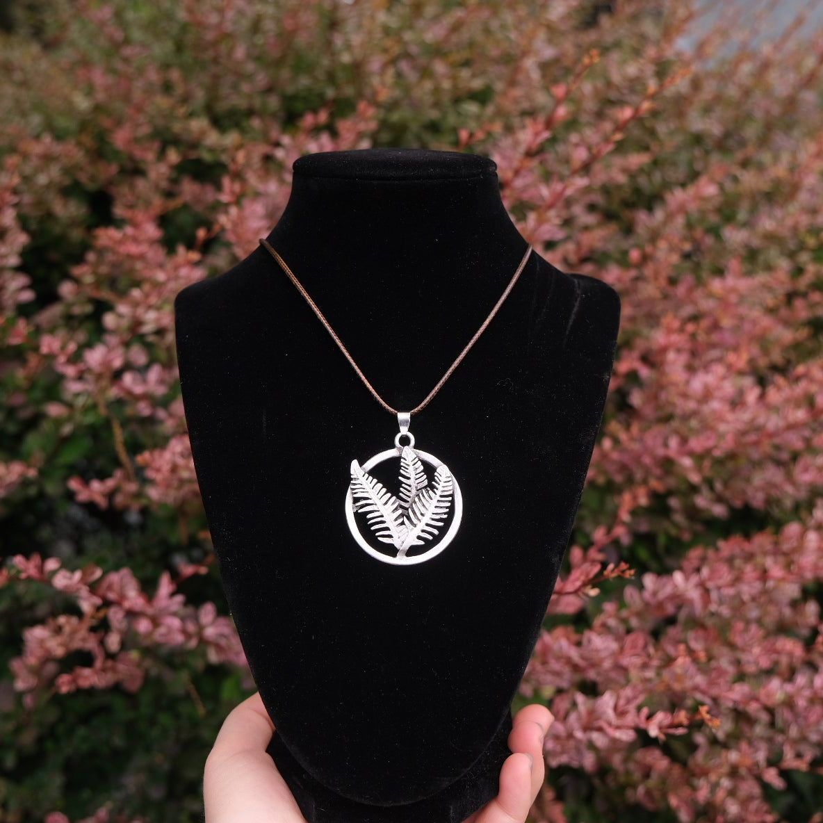 Fern Circle Necklace