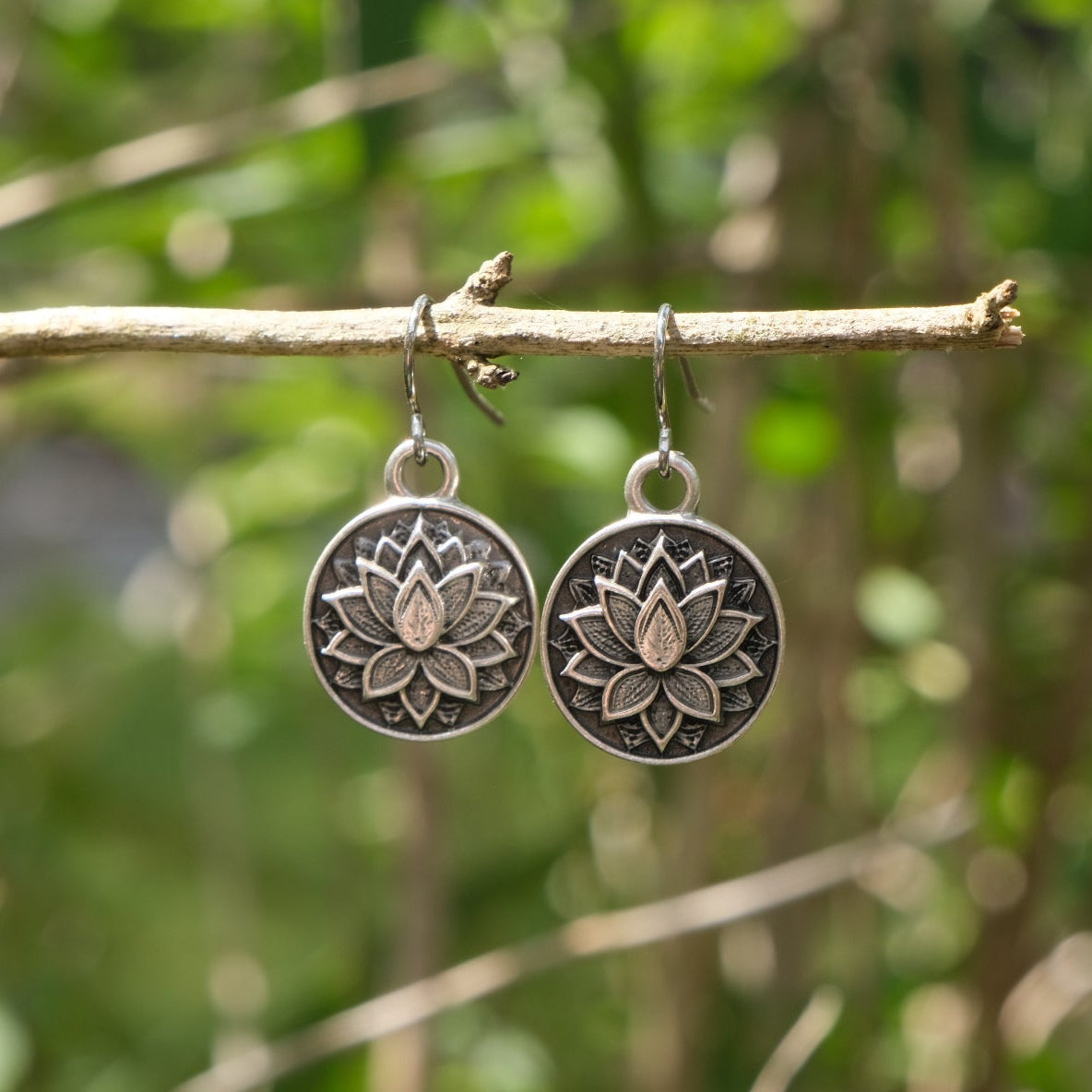 Lotus Earrings