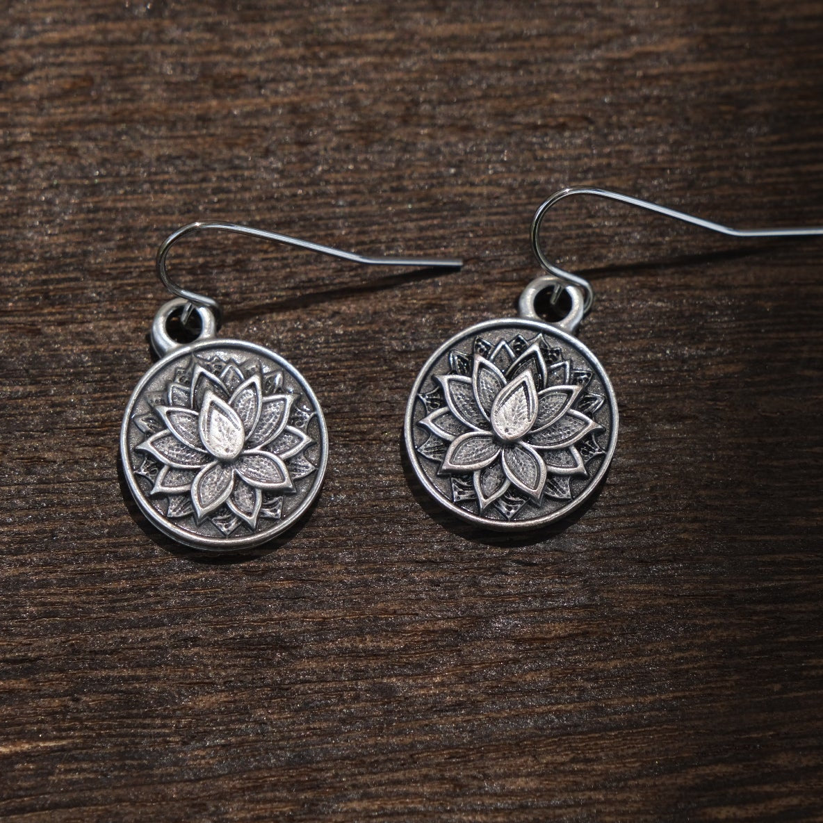 Lotus Earrings