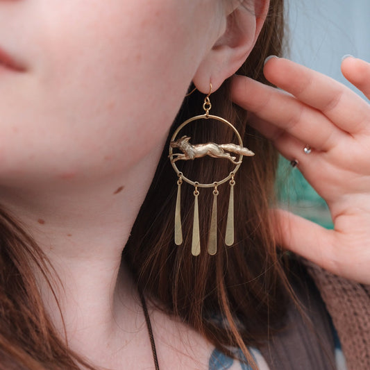 Fox Earrings