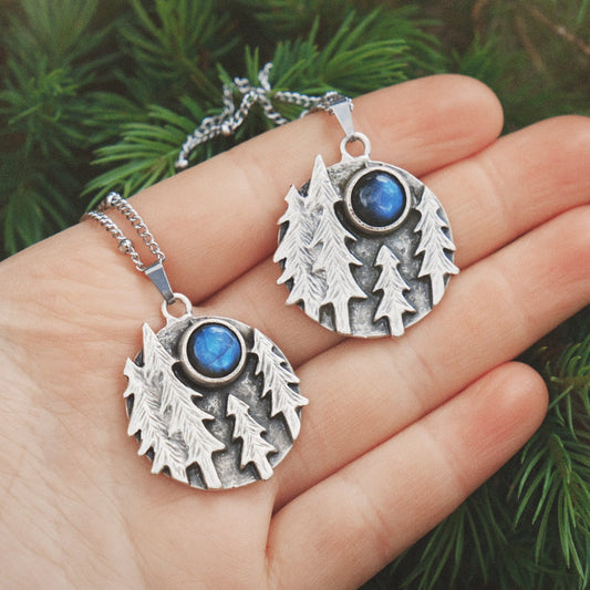 Forest Labradorite Necklace