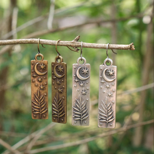 Celestial Plant Earrings